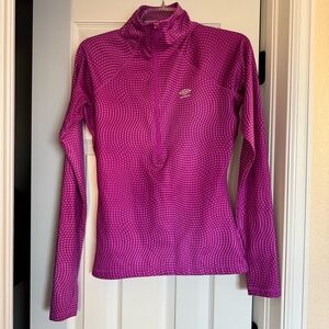 Umbro Purple Long Sleeve Women's Athletic Top